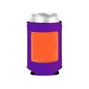 Collapsible Neoprene Can Cooler With Pocket. CC0738