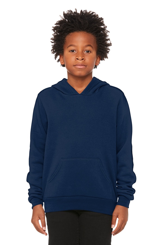 BELLA+CANVAS Youth Sponge Fleece Pullover Hoodie BC3719Y