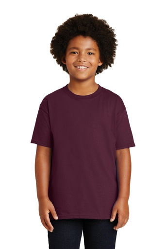 [255151] Gildan - Youth Ultra Cotton 100% US Cotton T-Shirt. 2000B (Maroon, XS)