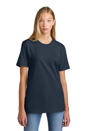 [2420401] American Apparel Fine Jersey Unisex T-Shirt 2001 (Navy, XS)