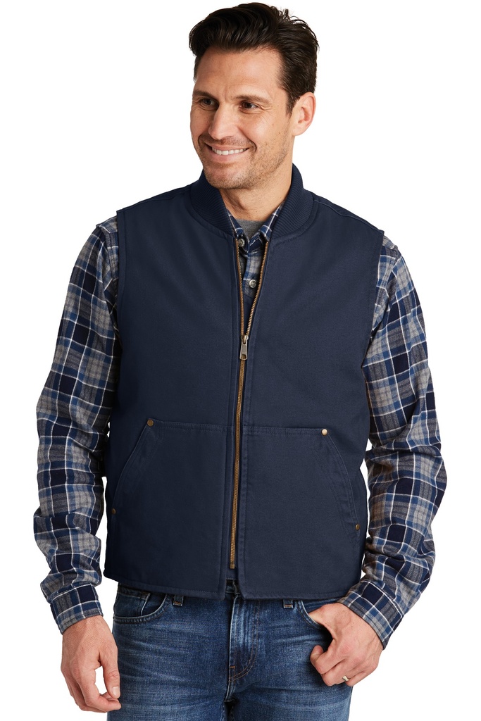 CornerStone Washed Duck Cloth Vest. CSV40