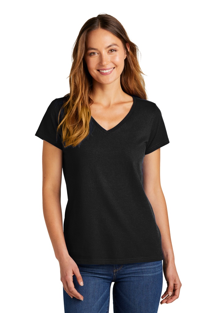 District Women's The Concert Tee V-Neck DT5002