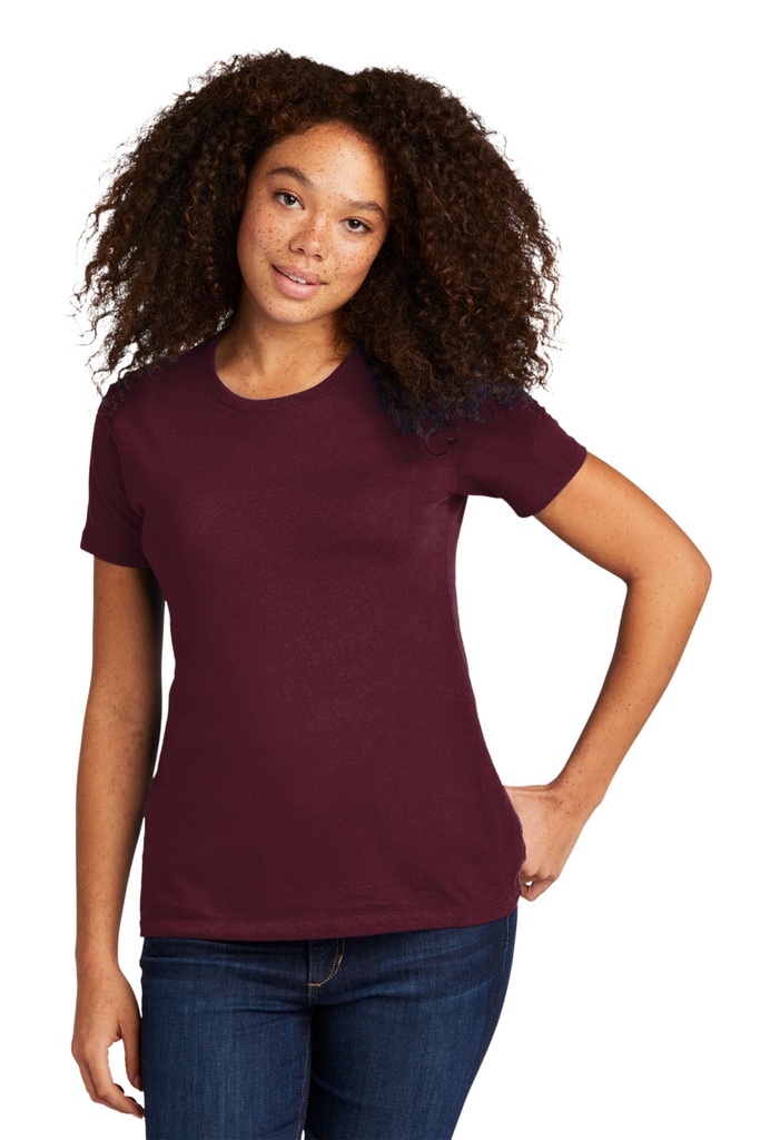 Next Level Apparel Women's Cotton Tee. NL3900