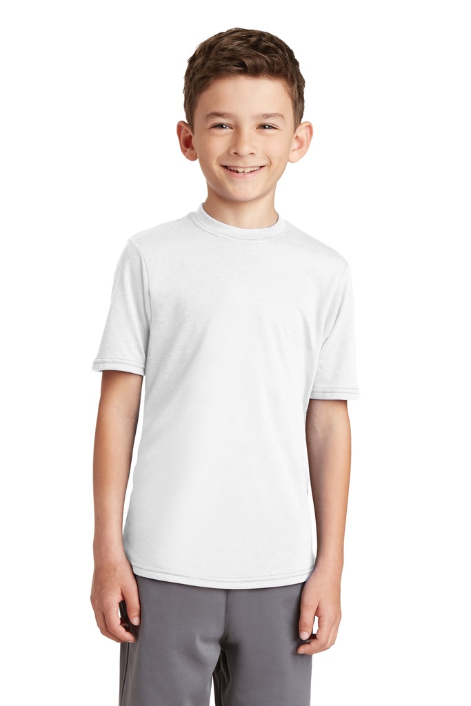 Port & Company Youth Performance Blend Tee. PC381Y