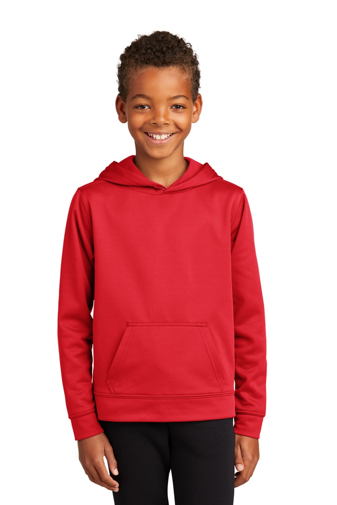 Port & Company Youth Performance Fleece Pullover Hooded Sweatshirt. PC590YH