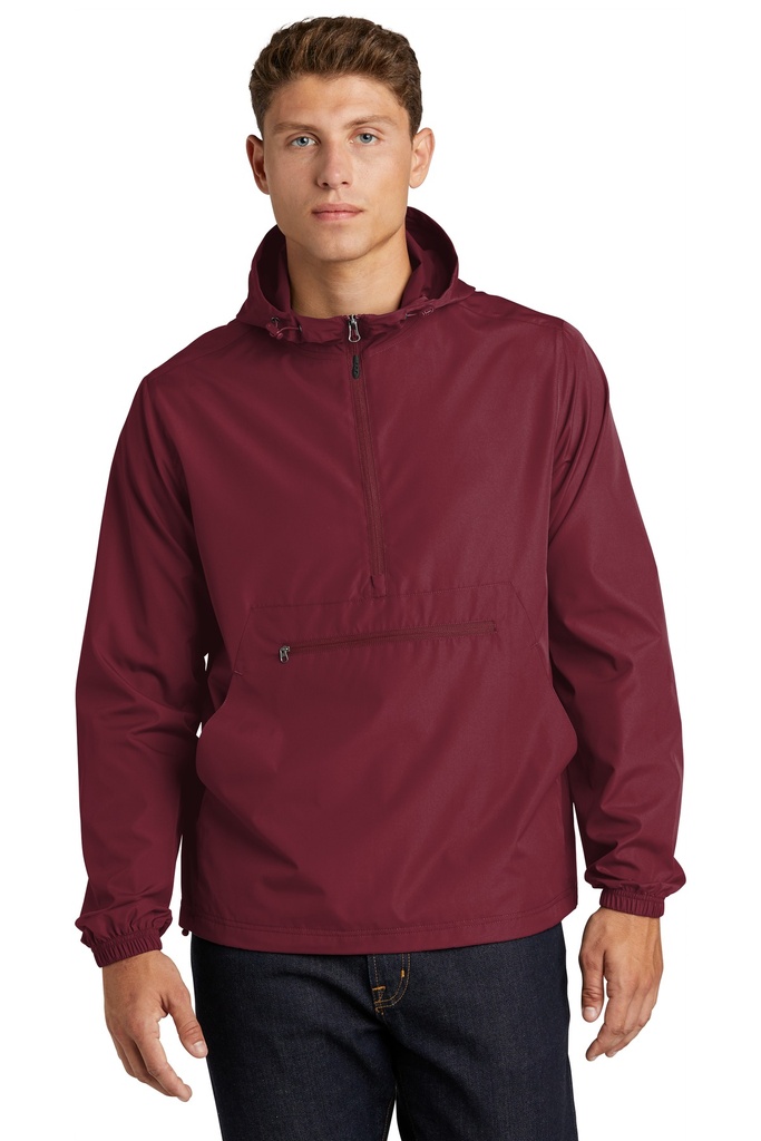 Sport-Tek Packable Anorak. JST66