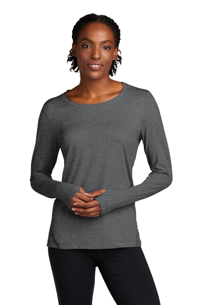 Sport-Tek Ladies Exchange 1.5 Long Sleeve Crew LST710