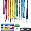 Custom 5/8" Polyester Lanyard - Silk Screen. LL2392