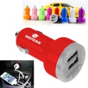 Dual USB Mini Car Charger. UB2610