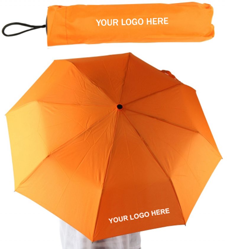 Foldable Umbrella W/ Sleeve. MU4111