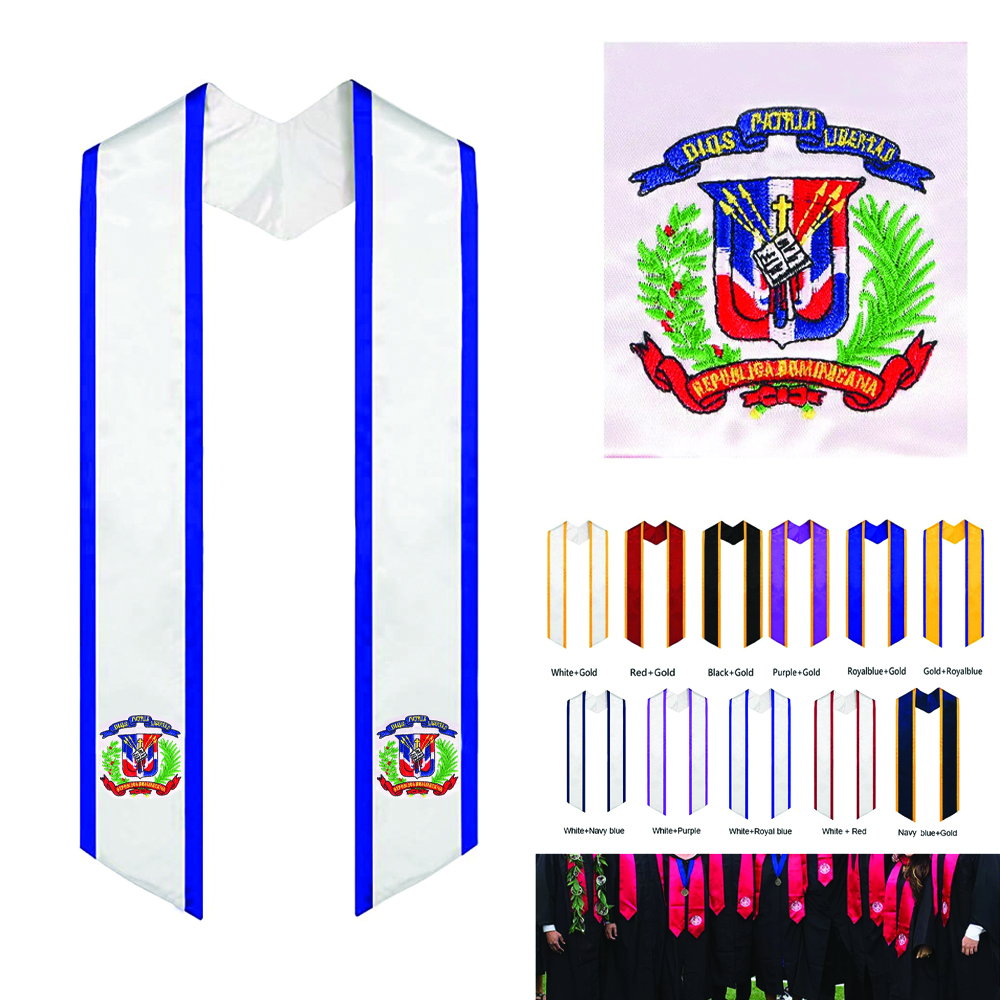 Honorary Graduation Stole - Embroidery 60". SR2100