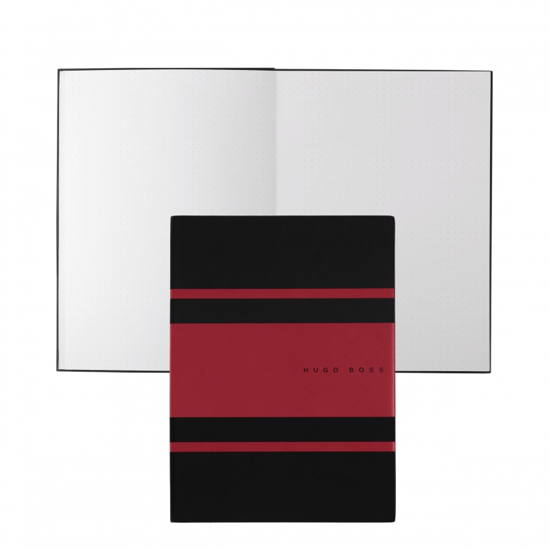 Hugo Boss Note pad A5 Gear Matrix Red (Dual Branding)