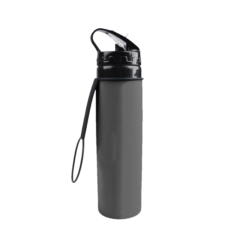 Hydrate Silicone Collapsible Sports Water Bottle 20Oz. WB6735