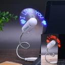 LED Custom Message Fan - USB Powered. HF9548