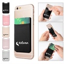 Leatherette Elastic Adhesive Phone Wallet. PH4696