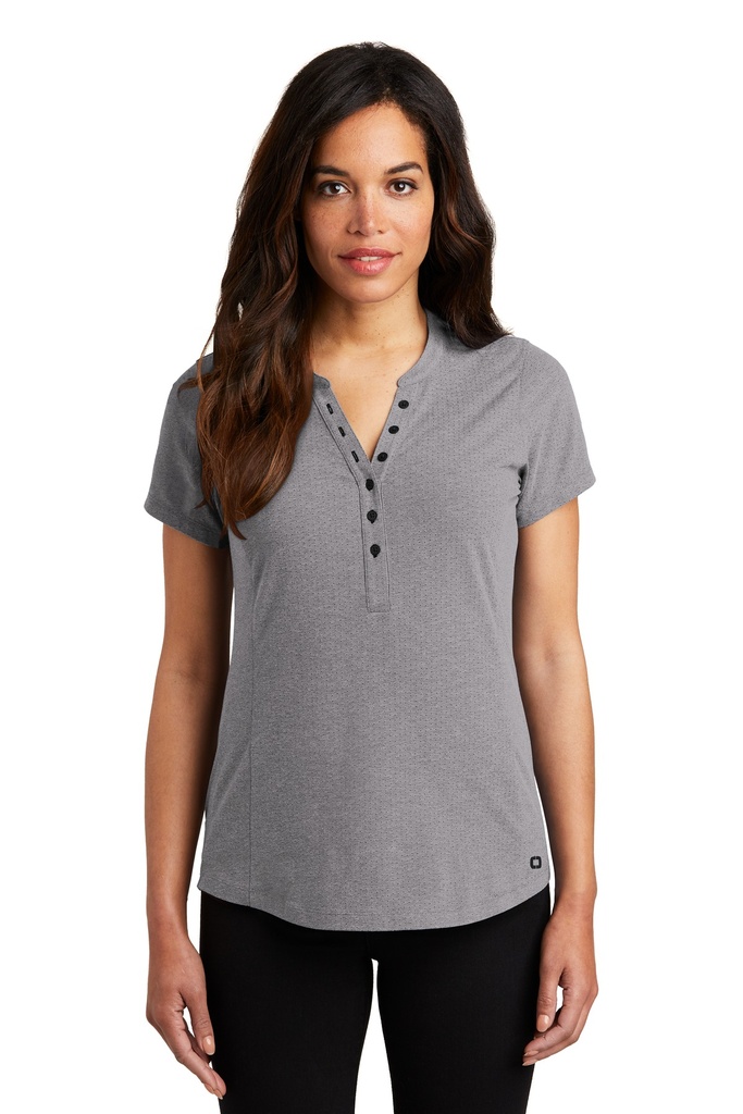 OGIO Ladies Tread Henley. LOG136