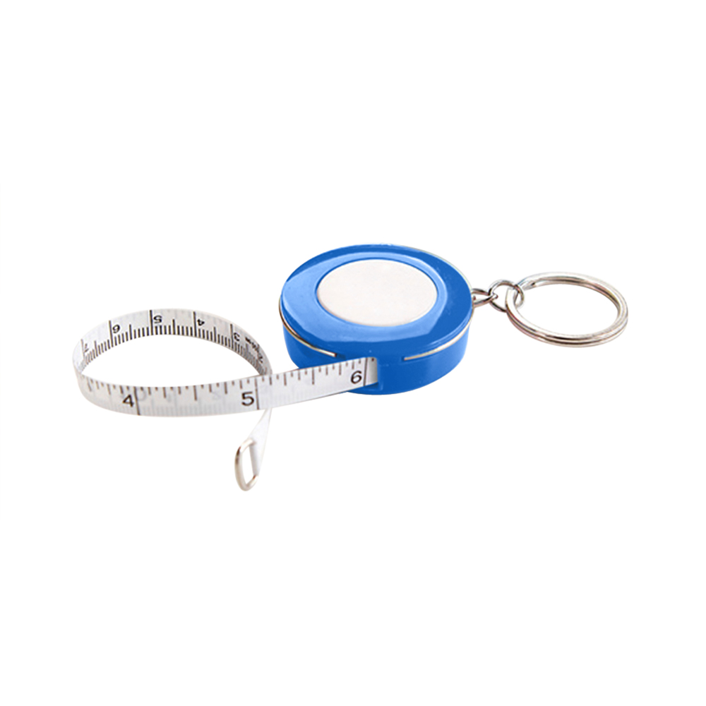 Plastic Mini Tape Measure Keychain. TM4778