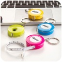 Plastic Mini Tape Measure Keychain. TM4778