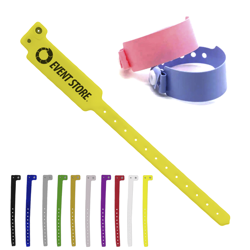 Plastic Snap Wristband. TW1192