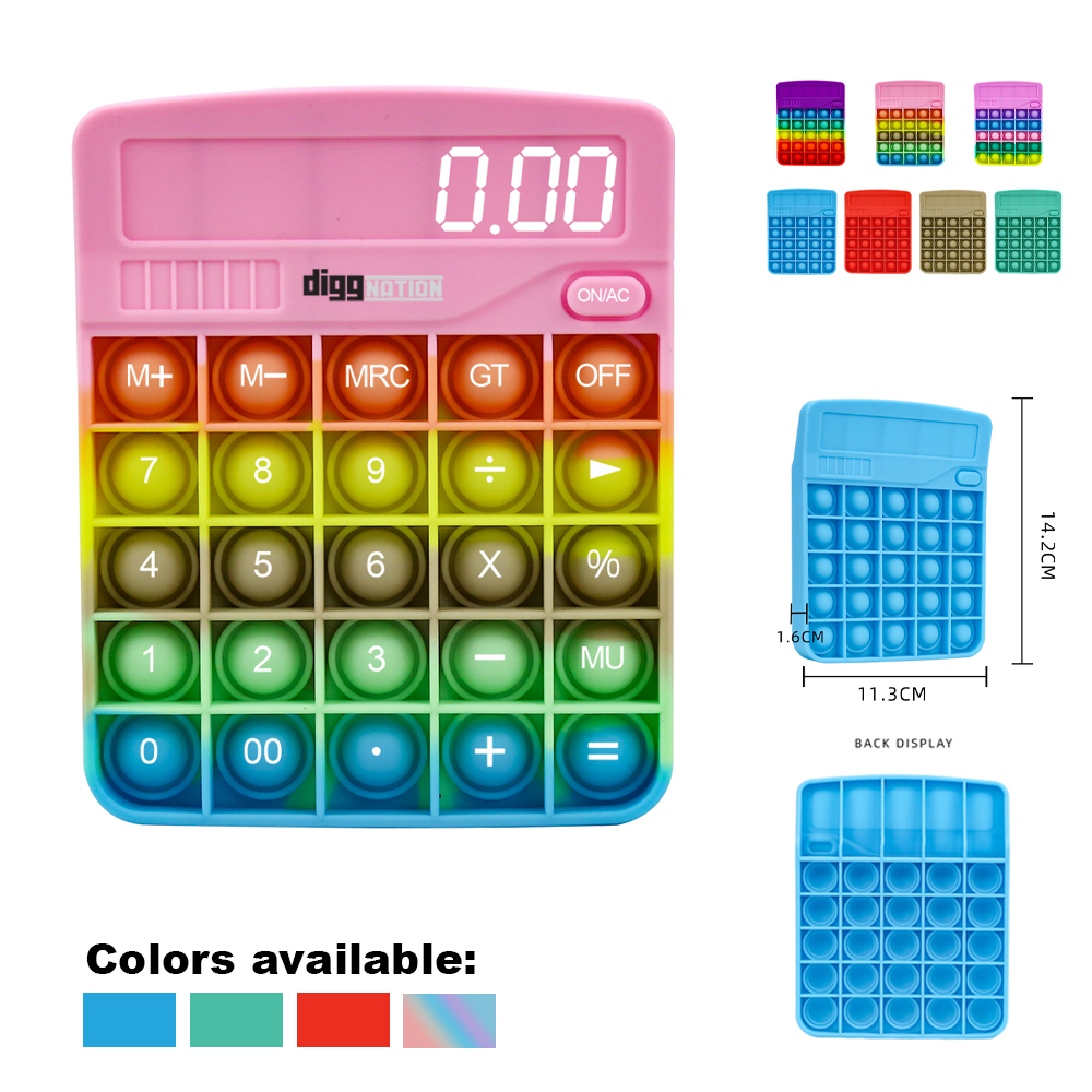 Pop It Fidget Toy - Calculator Shape. ST4565