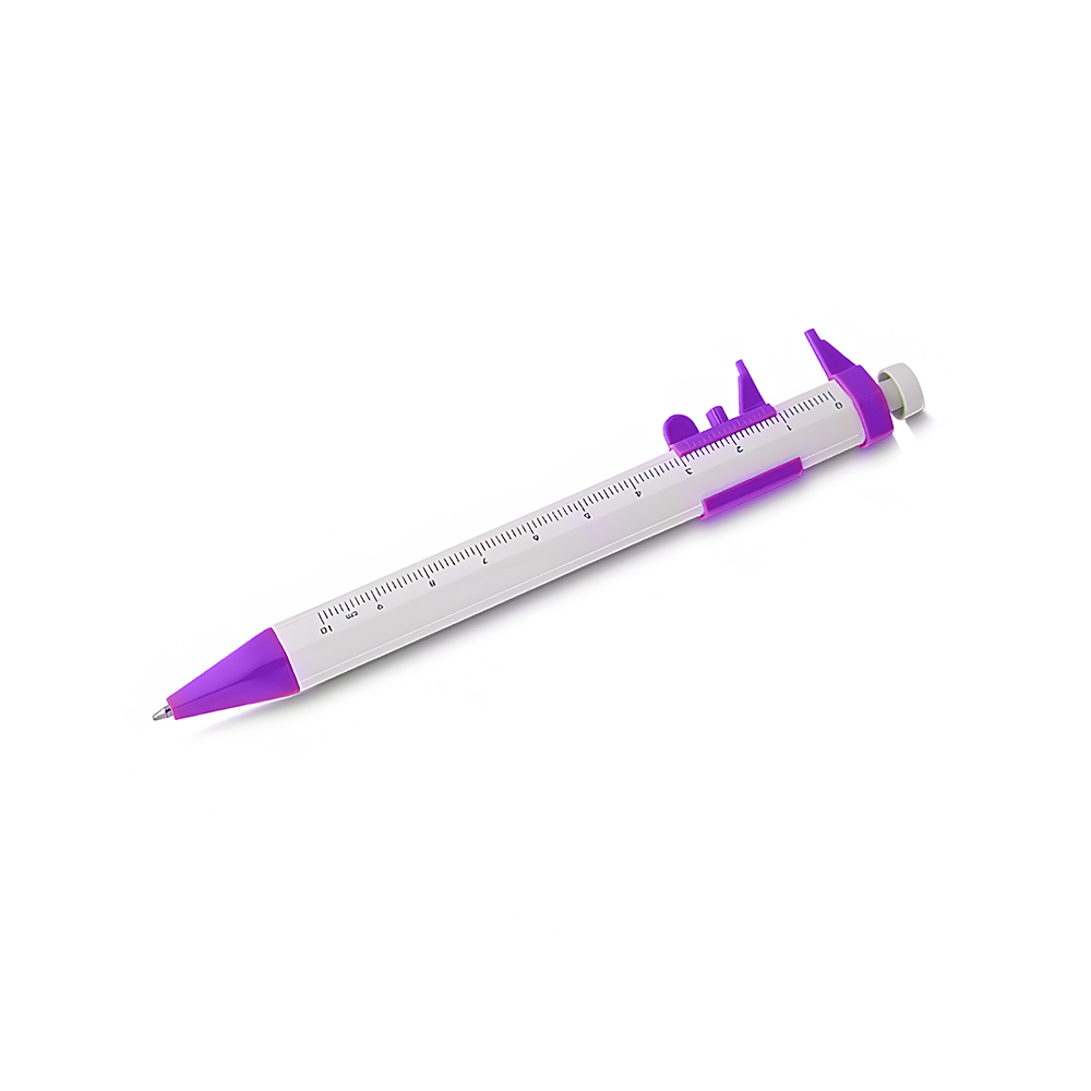 Retractable Caliper Ruler Pen. RP0836