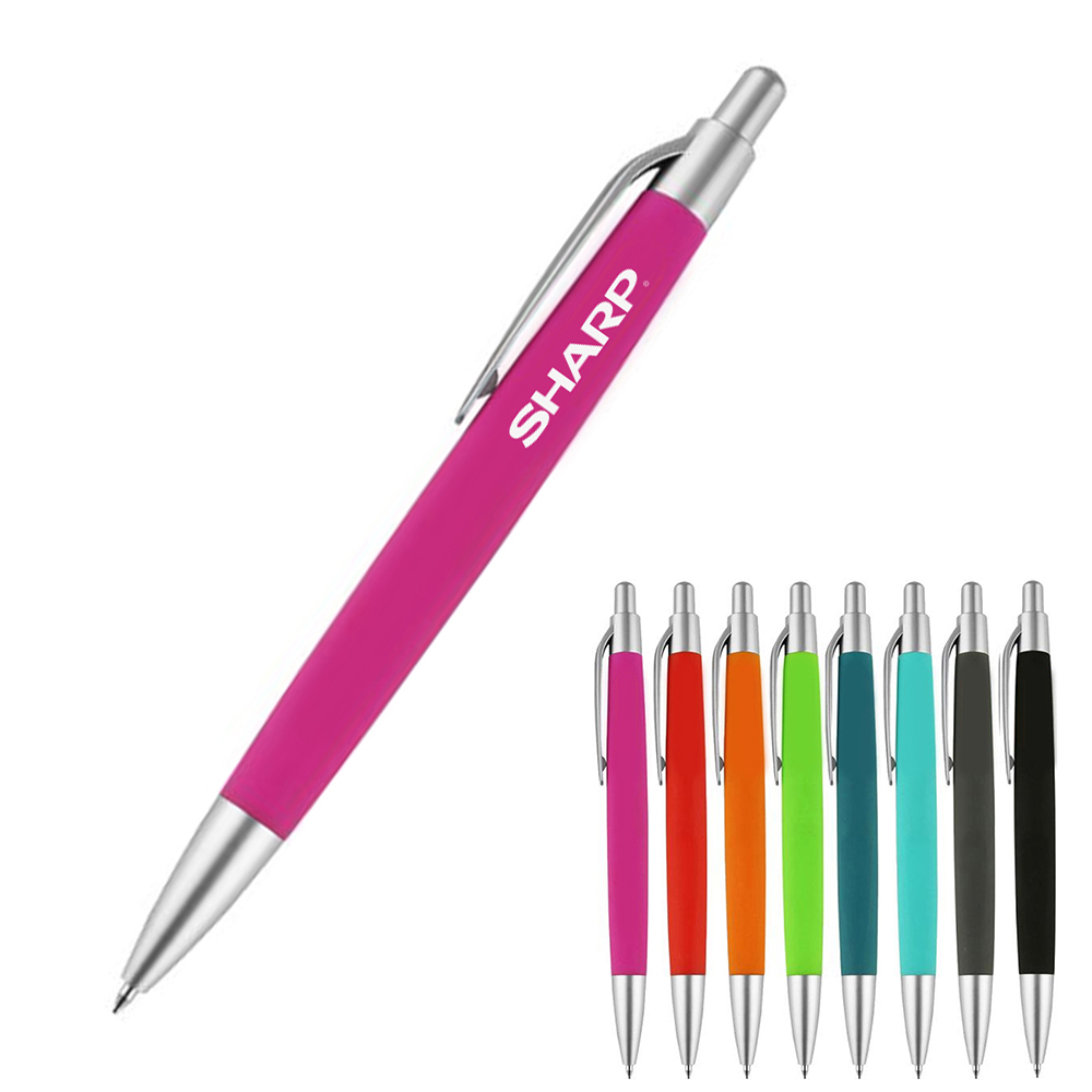 Rubber Coated Hotel Pen. AC8239