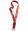 Sprinters Lanyard 3/4" Polyester W/ Metal O Ring And Slide Buckle Release. UB1070