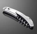 Stainless Steel Wine Opener /W Cutter Blade, Sturdy Corkscrew And Lever. BO8123