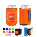 Tall Collapsible Neoprene Can Cooler With Pouch 6.29" x 3.54". CC0758