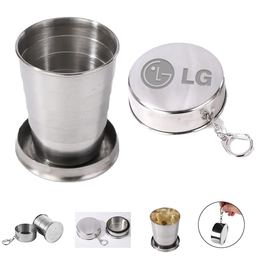 Telescopic Portable Tumbler Made of Stainless Steel 8.5 Oz. WB3738