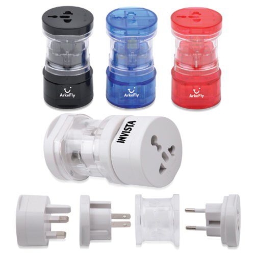 Translucent Universal Travel Power Adapter. UB2620