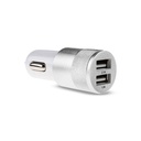 Universal Aluminum Dual USB Port Car Charger - Powerful 2.1A. USB1241