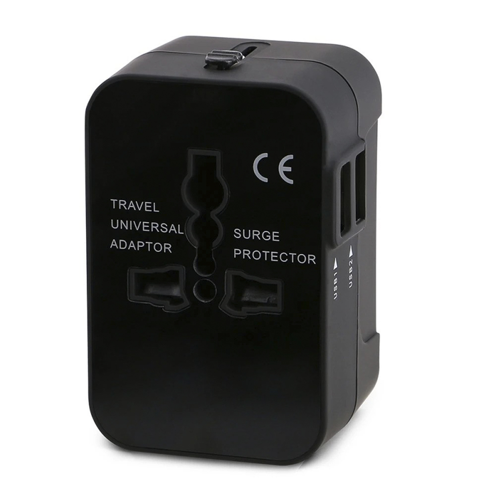 Universal Travel Adapter With Surge Protector And USB Port. UB1440