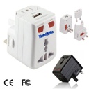 Universal Travel Adapter With Surge Protector And USB Port. UB1440