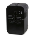 Universal Travel Adapter With Surge Protector And USB Port. UB1440