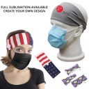 Customized Headband Mask Holder. CV4865