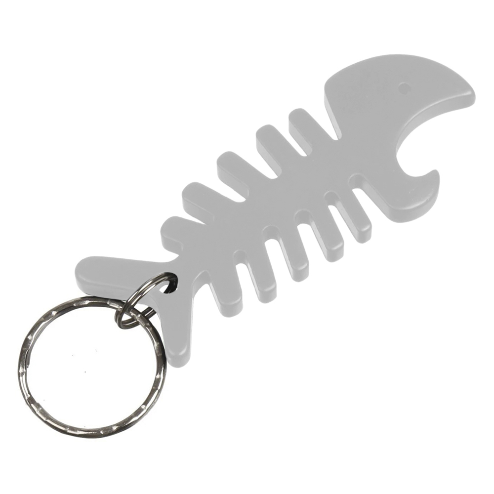 Fish Bone Bottle Opener Keychain. UB1310