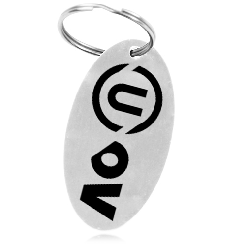 Handsome Oval Keychain. DT5338