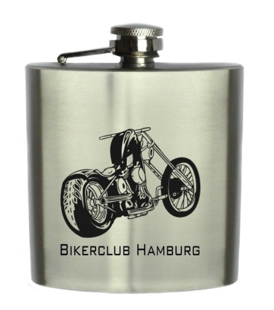 Jims Stainless Steel Hip Flask - 4 Oz. UB1092