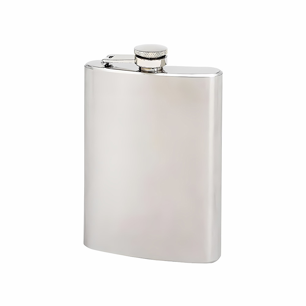 Jims Stainless Steel Hip Flask - 4 Oz. UB1092