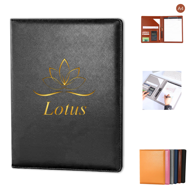 Leo Executive Leatherette A4 Padfolio. PF1563