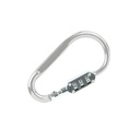 Metal Carabiner Digital Padlock. PL0772