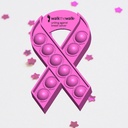 Pop It Fidget Toy - Breast Cancer Awareness. BCA6031