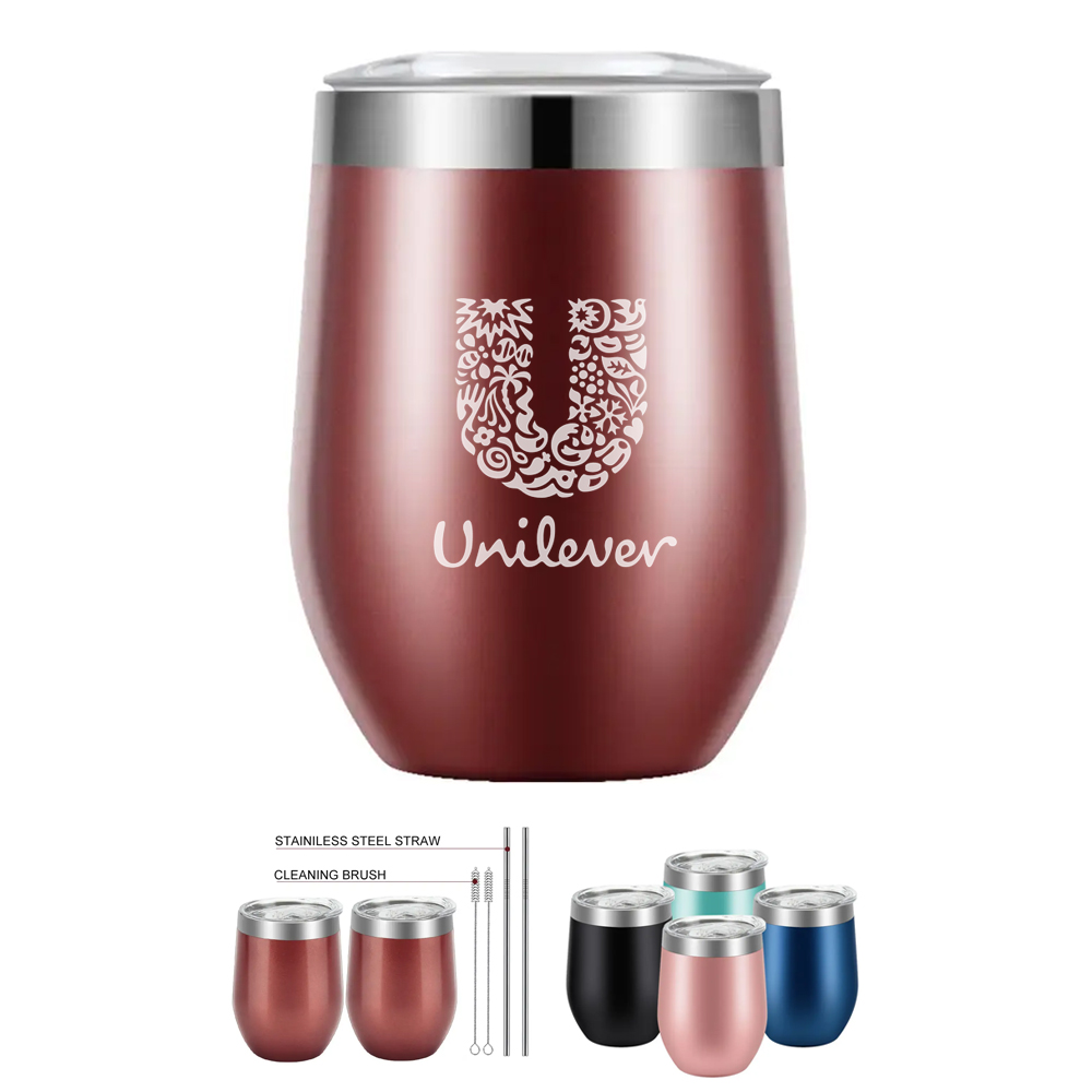 Sip & Chill Stainless Steel Stemless Wine Tumbler 12 oz. WB8429