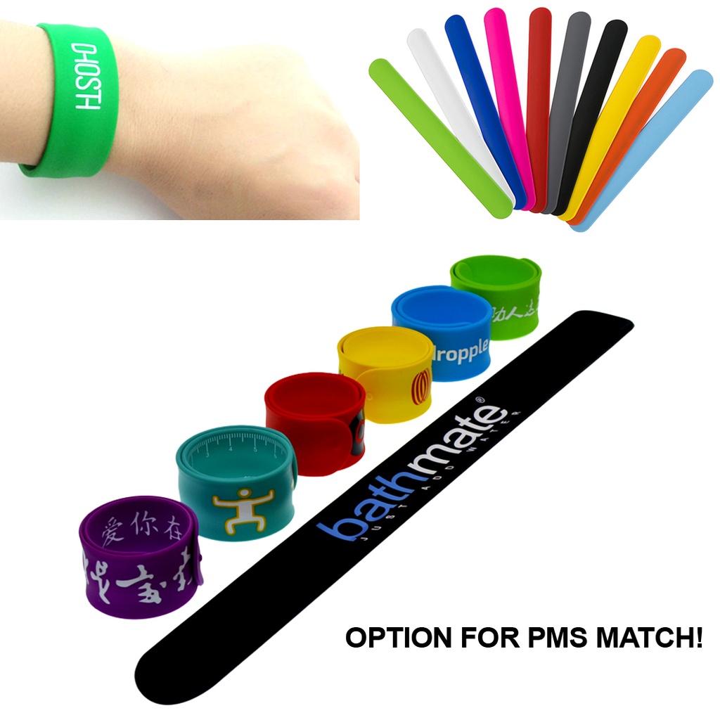 Spriners Silicone Slap Bracelet. UB1560