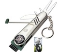 Stainless Steel Pocket Golf Tool Kit 7-In-1 Keychain. UB1080