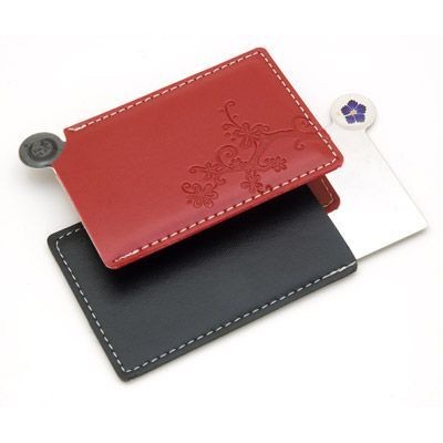 Unbreakable Mirror With Leather Case