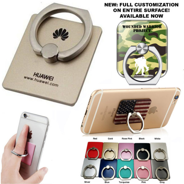 Washington Metal Adhesive Cell Phone Ring Grip Holder And Stand. PH5805