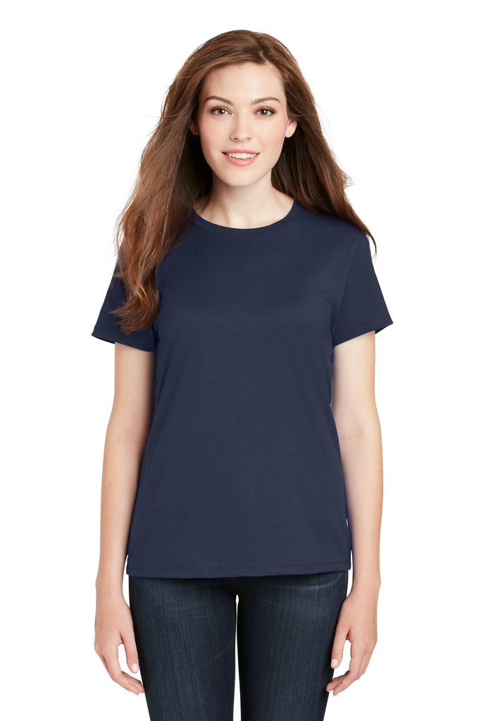 Hanes - Ladies Perfect-T Cotton T-Shirt. SL04