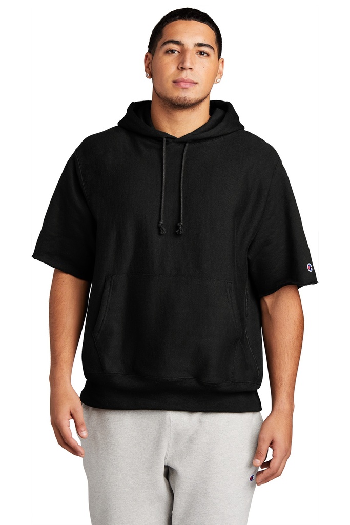 Champion Reverse Weave Short Sleeve Hooded Sweatshirt S101SS